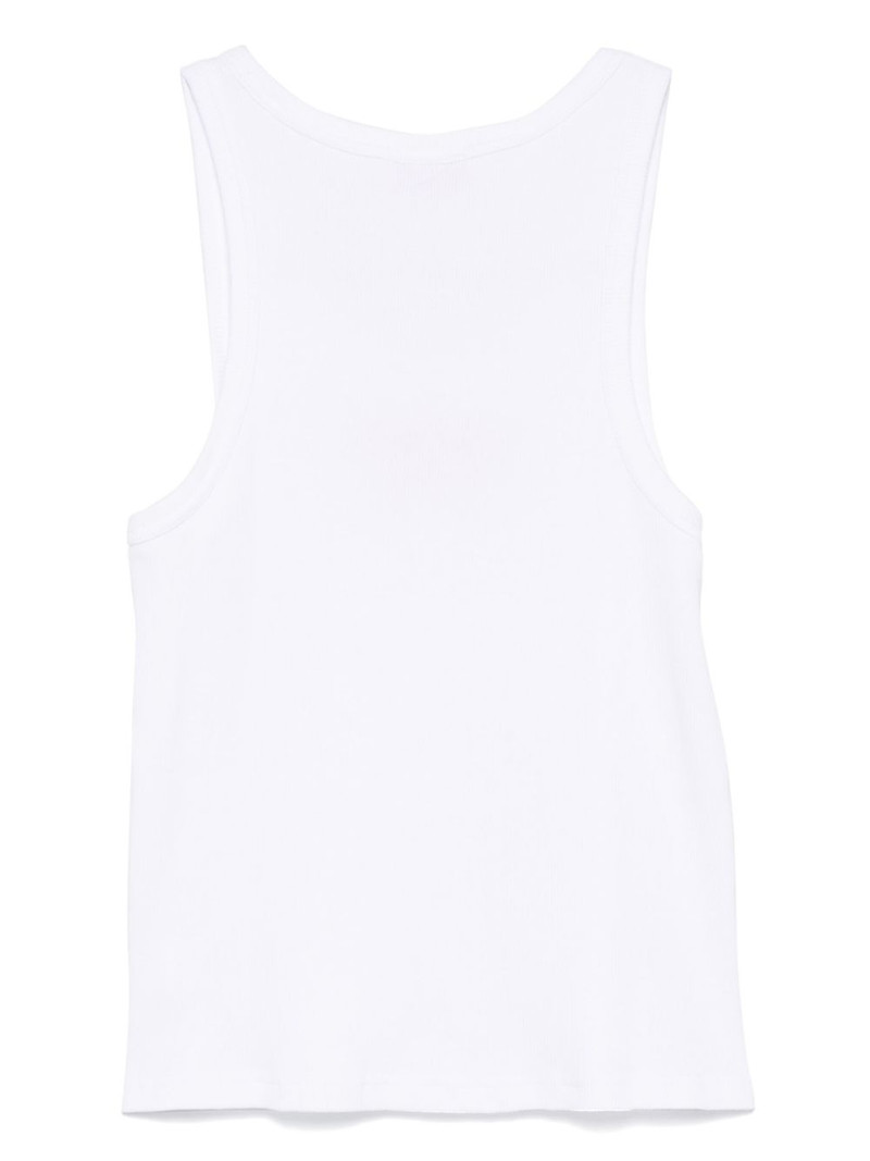 CHARLES JEFFREY LOVERBOY logo-embroidered tank top outlook
