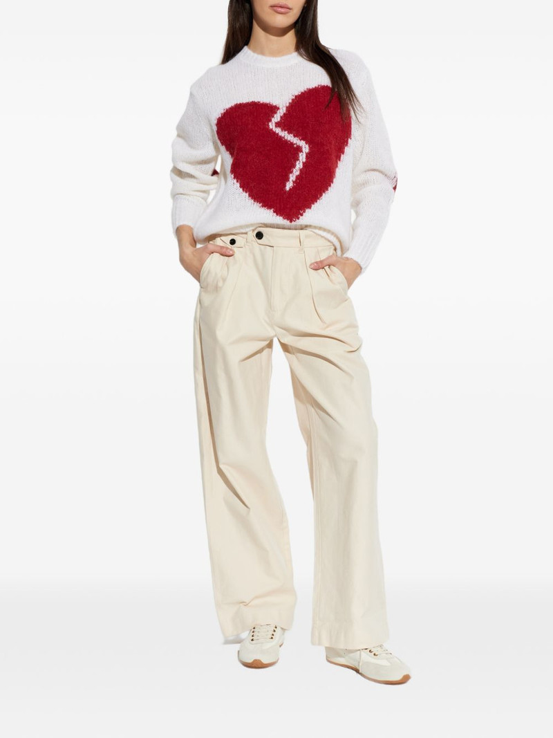 ALLSAINTS Conway buttoned pleated trousers outlook