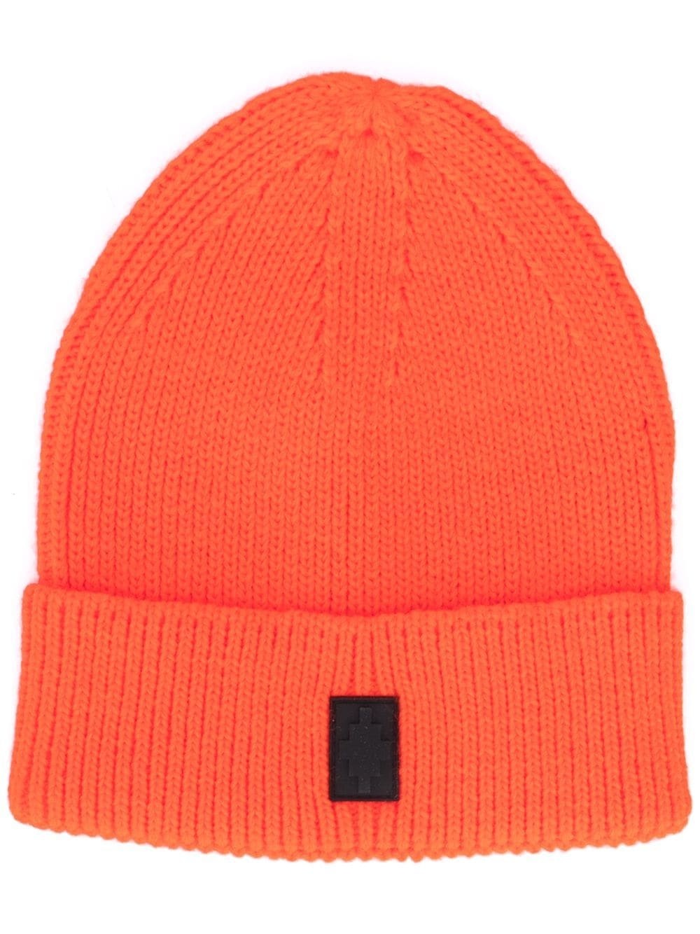 Cross ribbed-knit beanie - 1