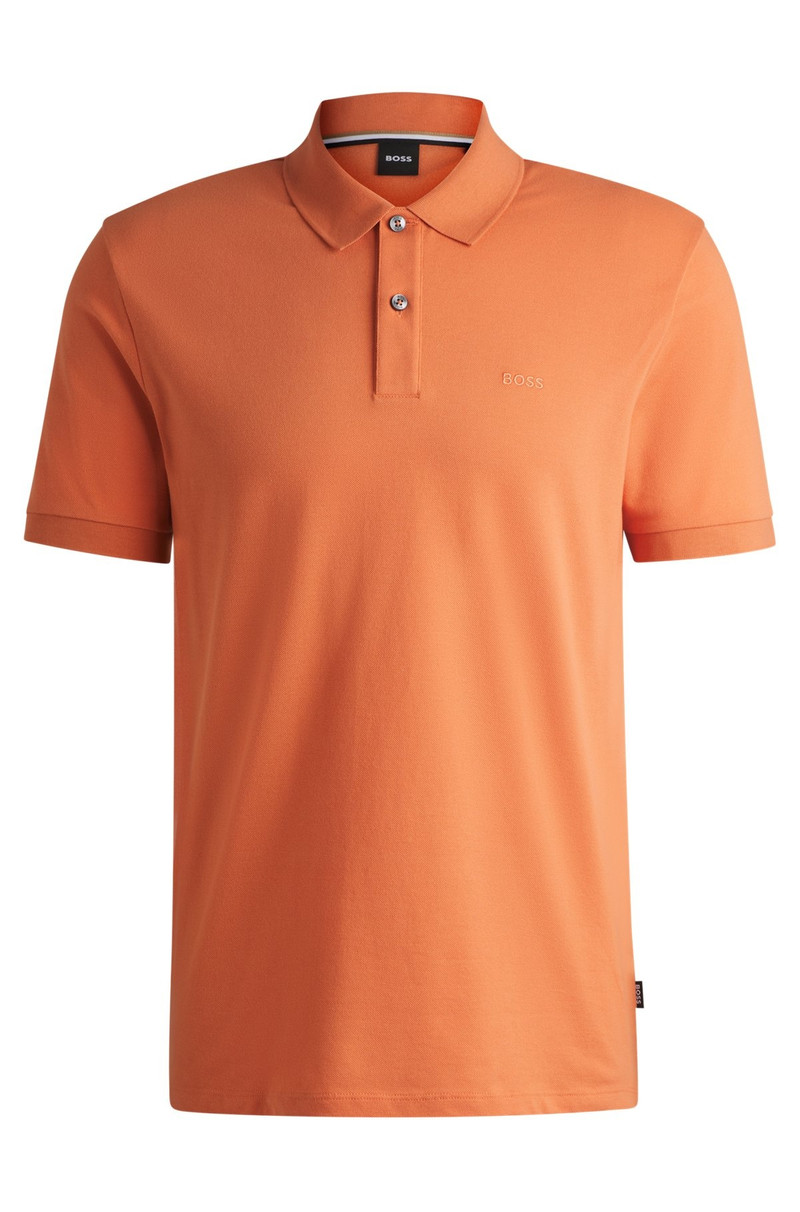 PALLAS REGULAR-FIT POLO SHIRT IN COTTON WITH EMBROIDERED LOGO - 1