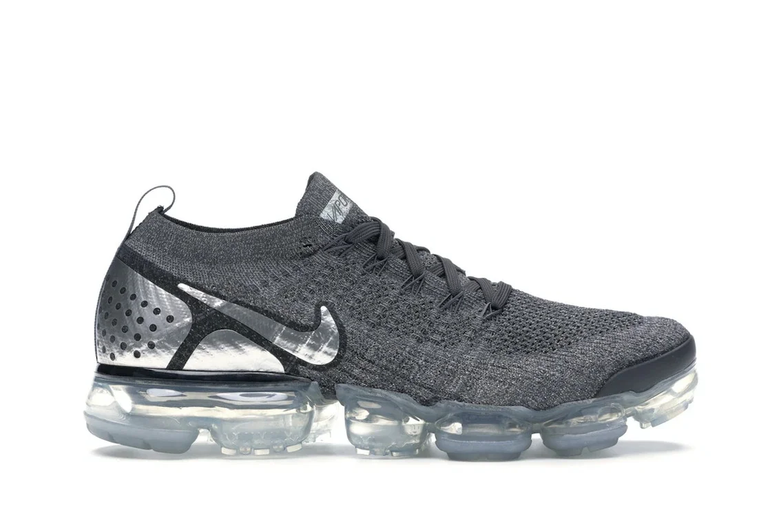 Nike Air VaporMax Flyknit 2 Dark Grey Chrome (Women's) - 1