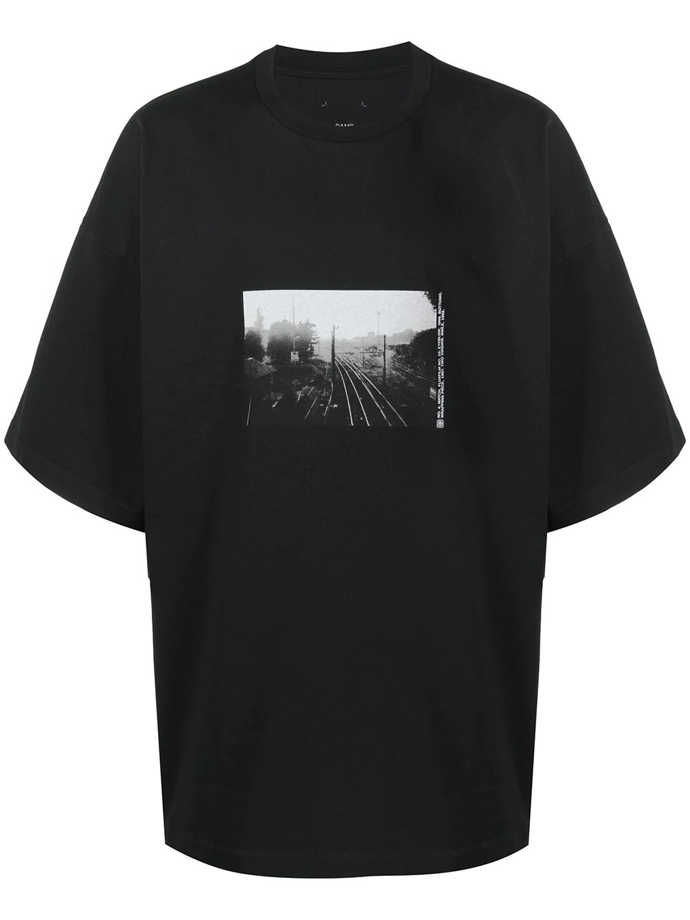 photograph-print cotton T-shirt - 1