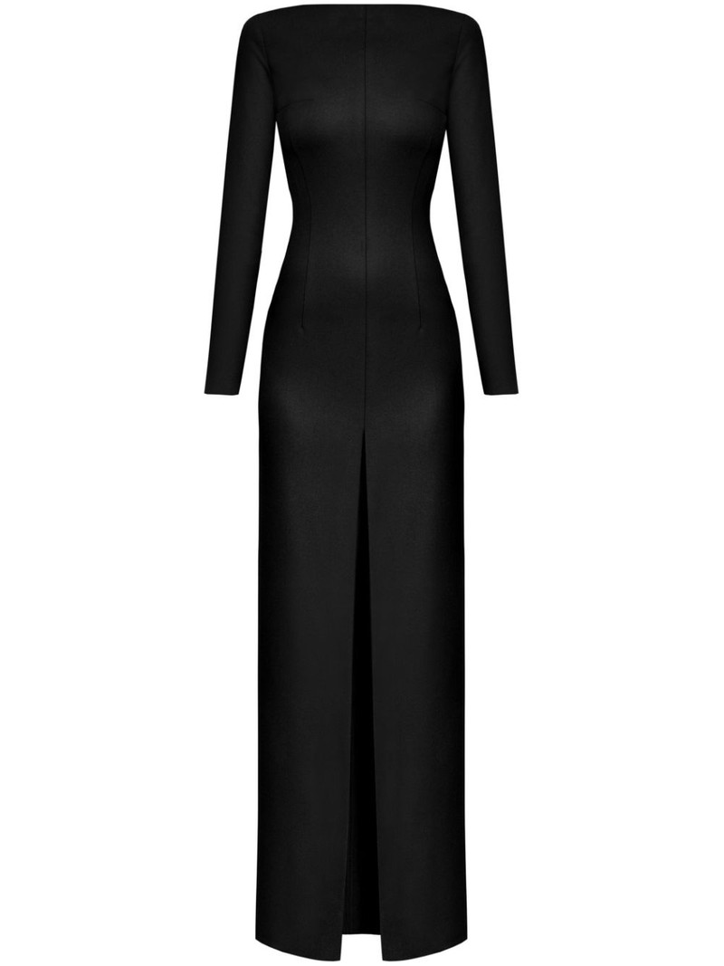 cut-out open-back maxi dress 1