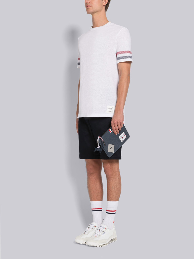 WASHED NYLON UNCONSTRUCTED POUCH 5