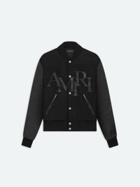 AMIRI AMIRI STAGGERED VARSITY JACKET | REVERSIBLE