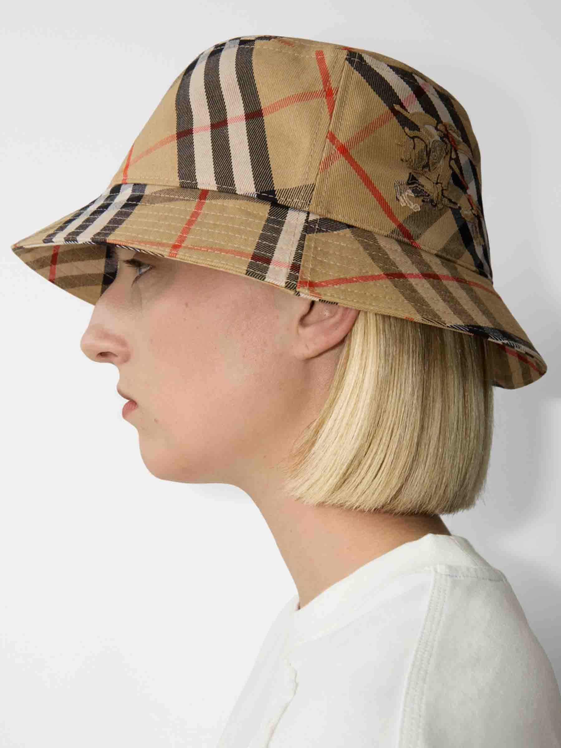 帽子・その他 Signature Check Bucket Hat B724A5E6-D5D9-467F-8DAE-