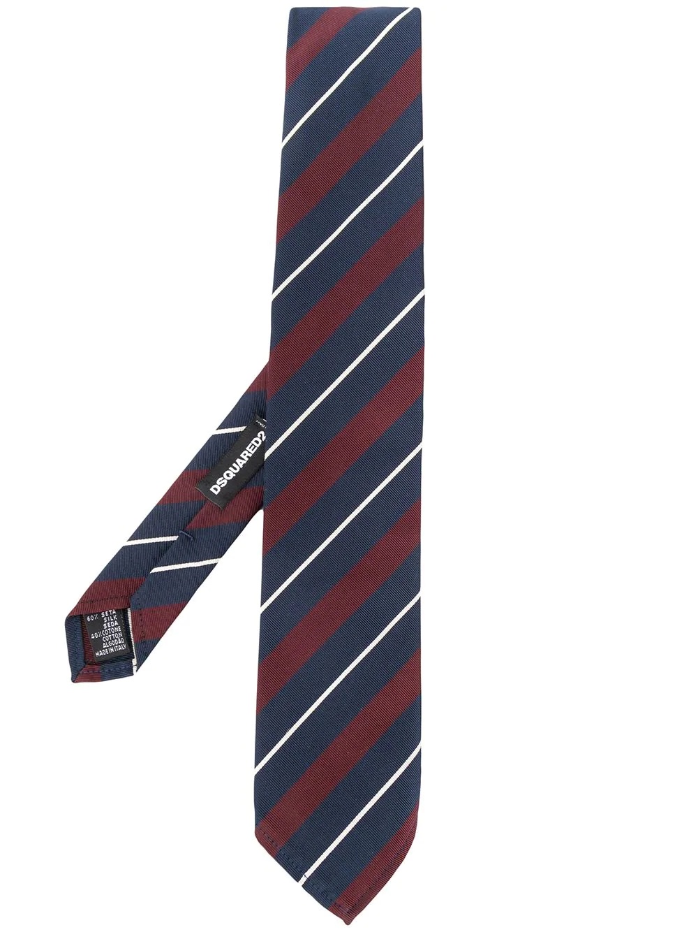 striped classic tie - 1