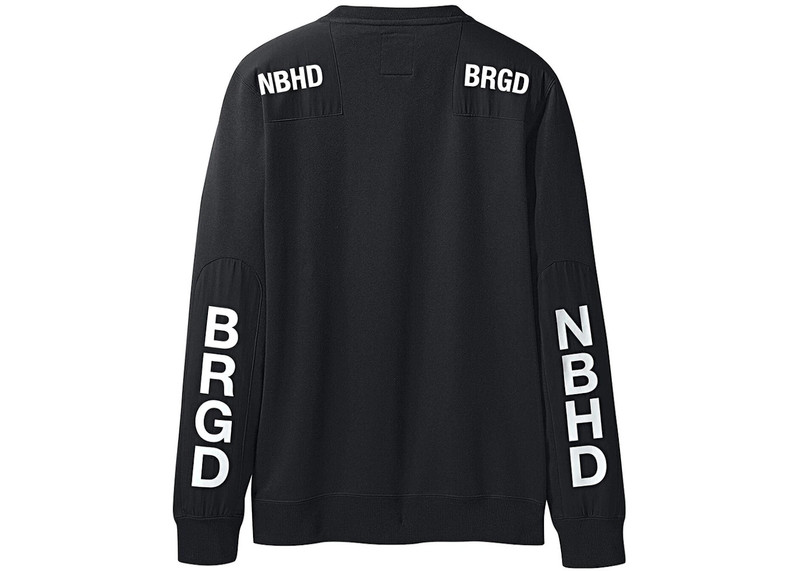 adidas adidas Neighborhood Commander Sweatshirt Black outlook