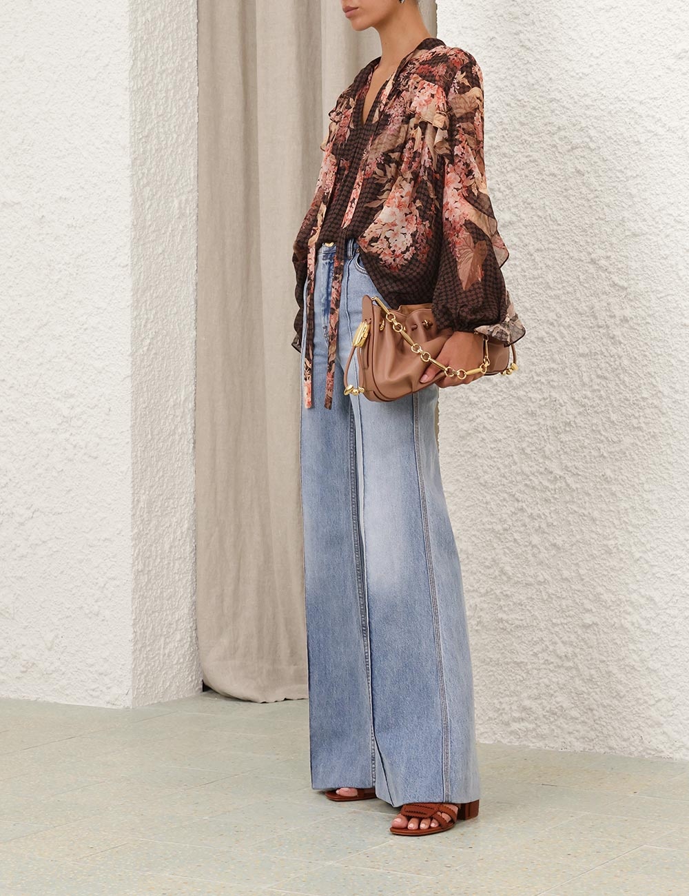 ILLUMINATE FLUTTER BLOUSE - 3