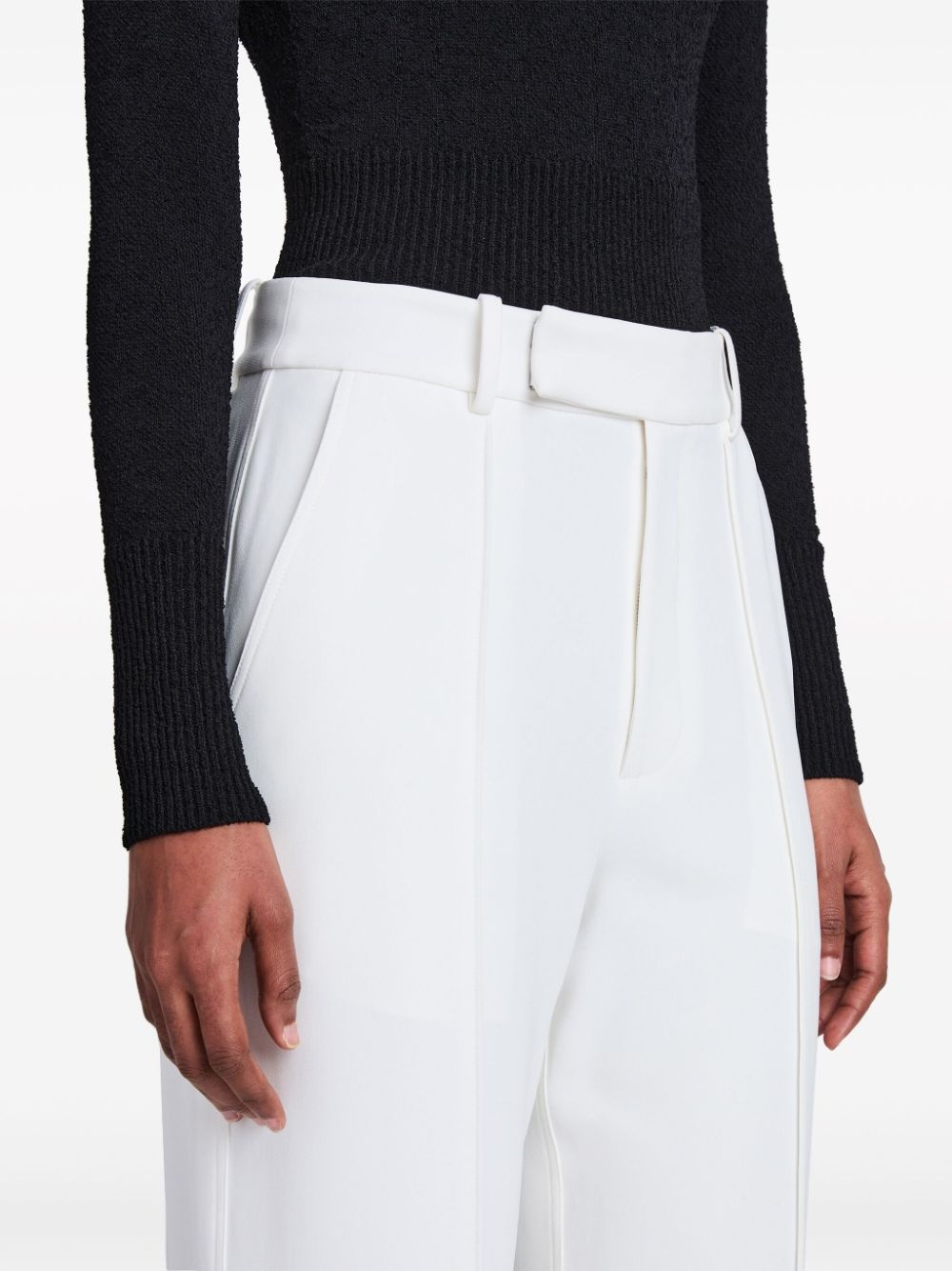 Weyes Pant In Matte Viscose Crepe - 5