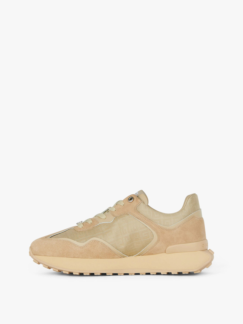 Givenchy GIV RUNNER SNEAKERS IN SUEDE, LEATHER AND 4G JACQUARD outlook