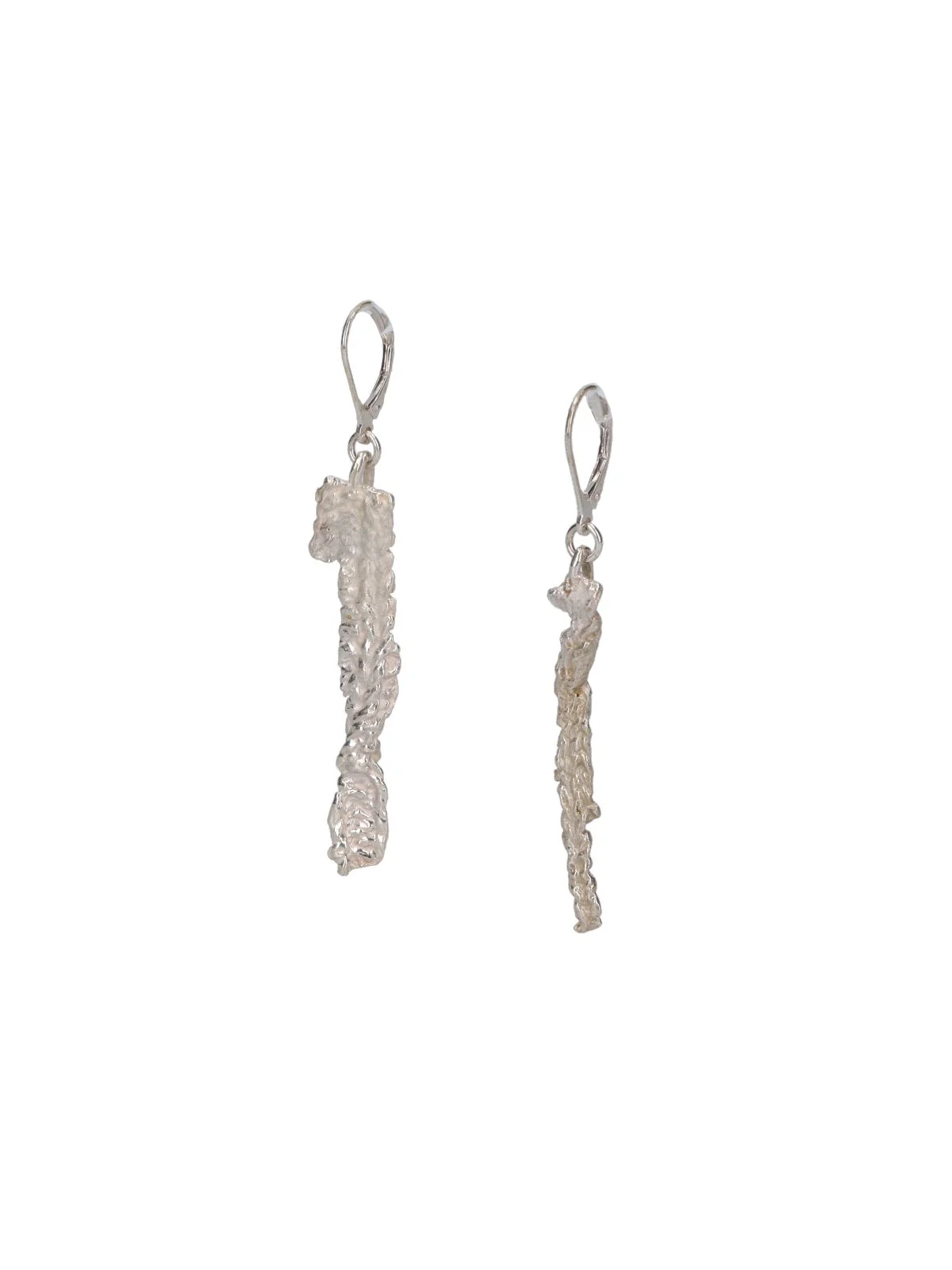 'CASTED KNIT' EARRINGS - 1