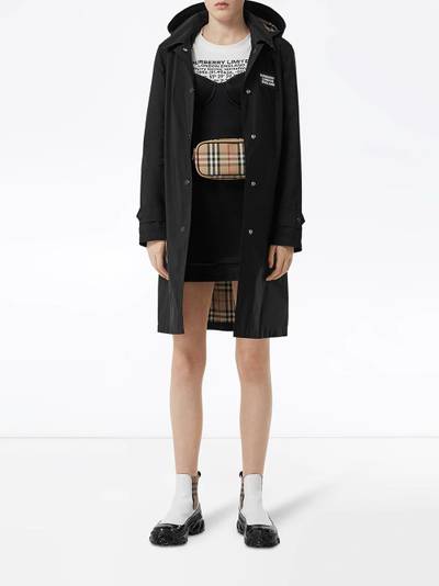 Burberry detachable hood car coat outlook