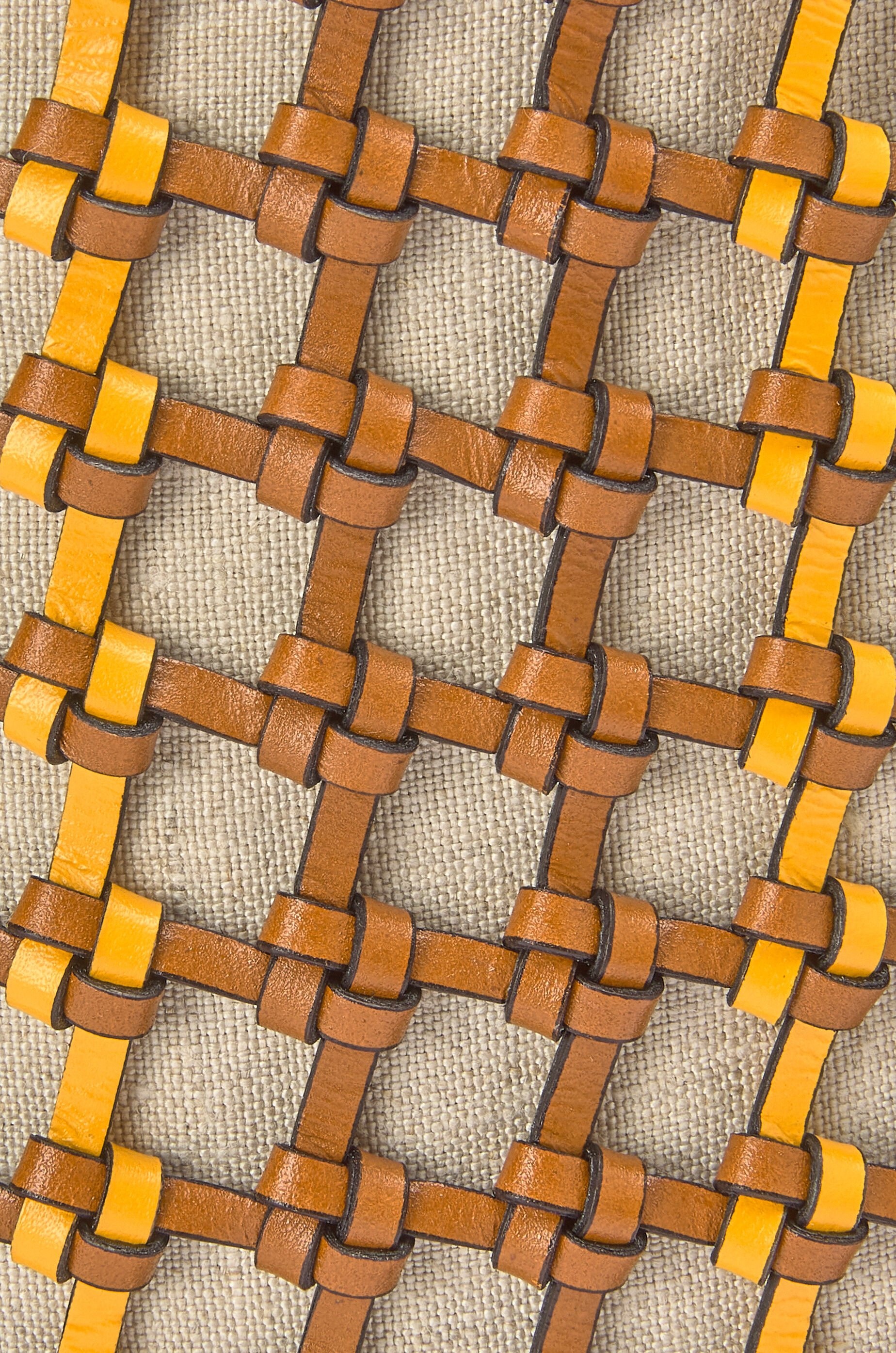 Bucket Mesh bag in calfskin - 5