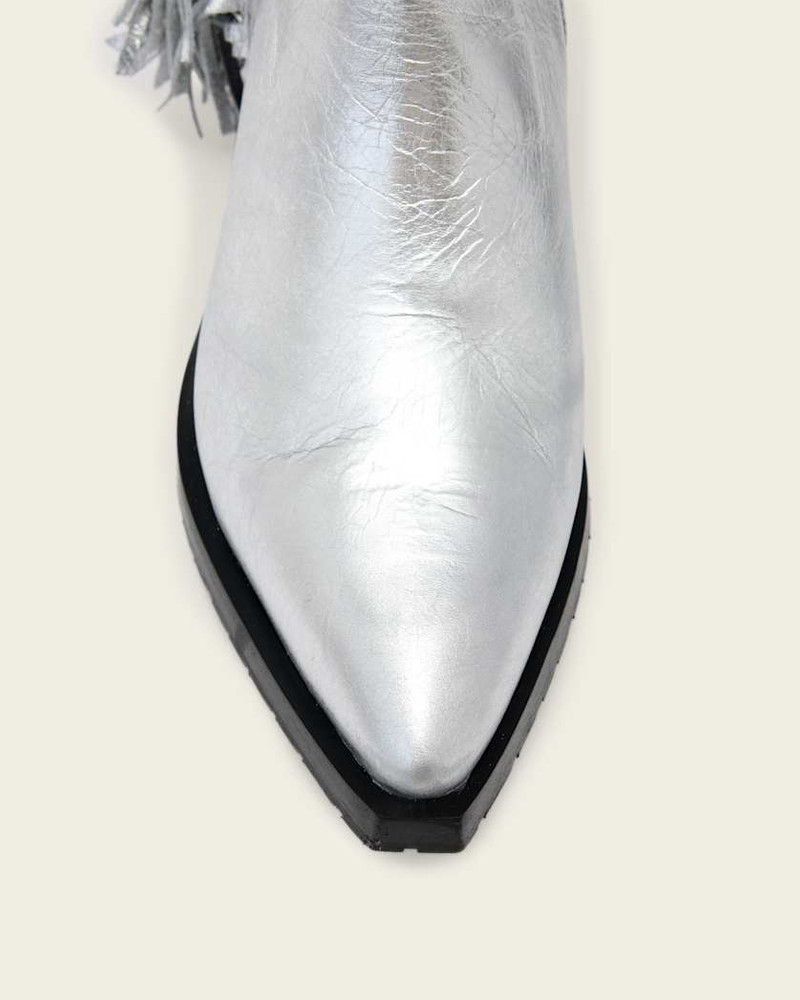BAZELY METALLIC FRINGE BOOTS 3