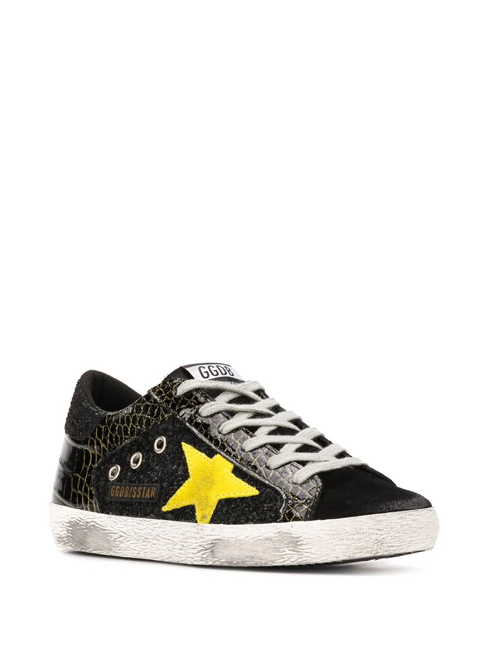 Superstar crocodile-print sneakers - 2