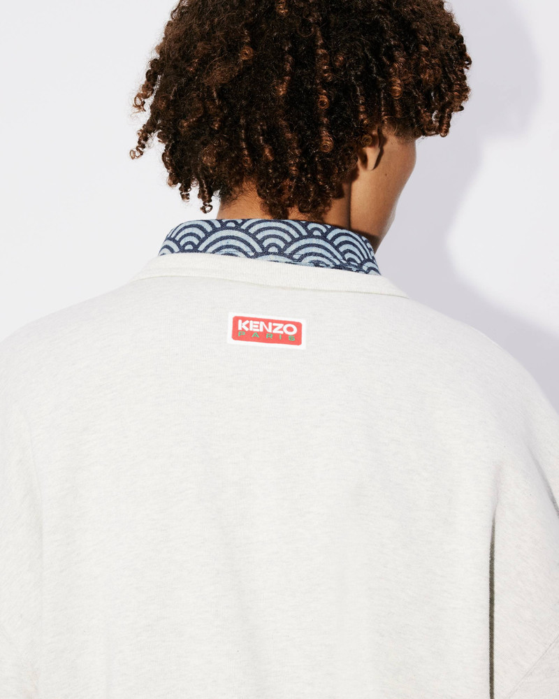 'KENZO Lucky Tiger' embroidered oversized genderless sweatshirt 9