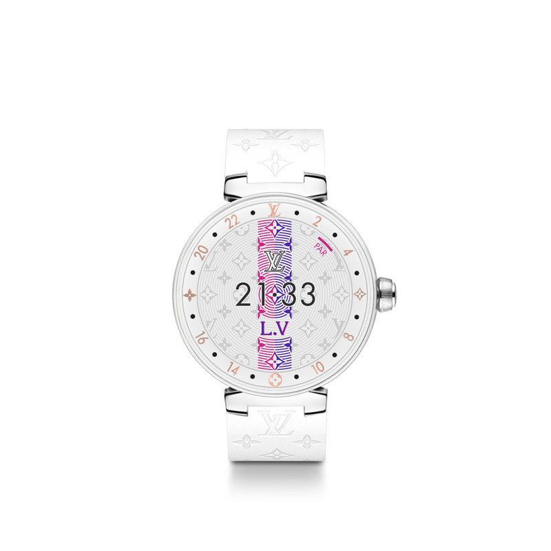 CONNECTED WATCH TAMBOUR HORIZON PURE WHITE 42 1