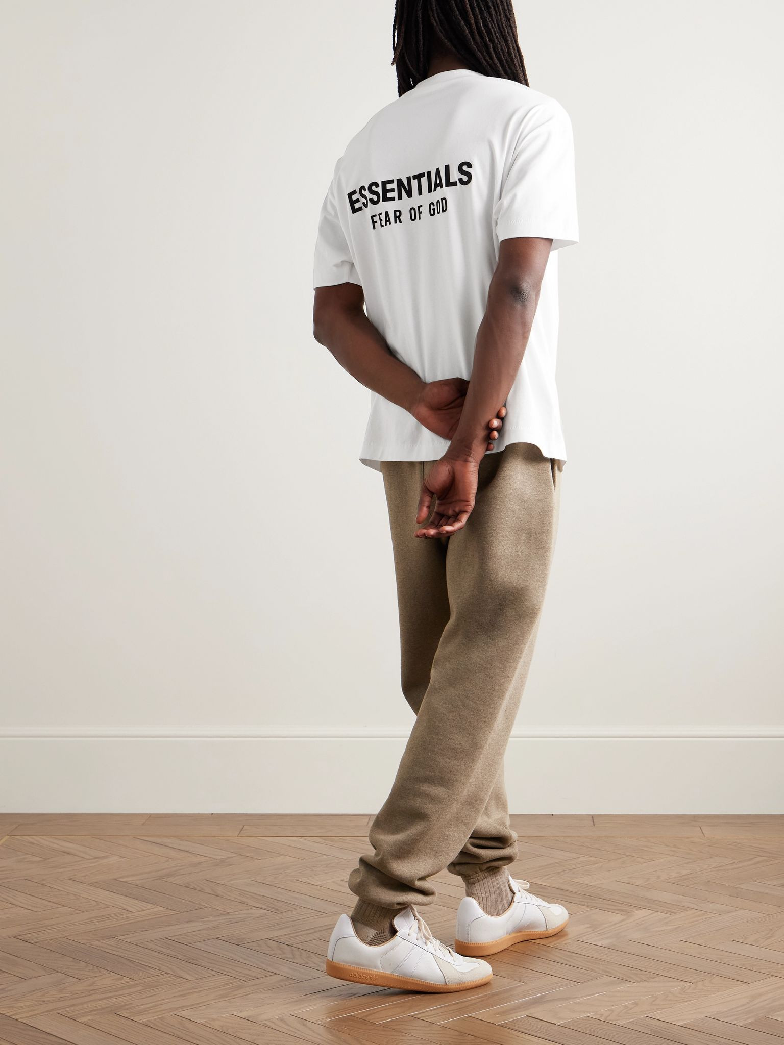 Logo-Appliquéd Cotton-Jersey T-Shirt White - 2