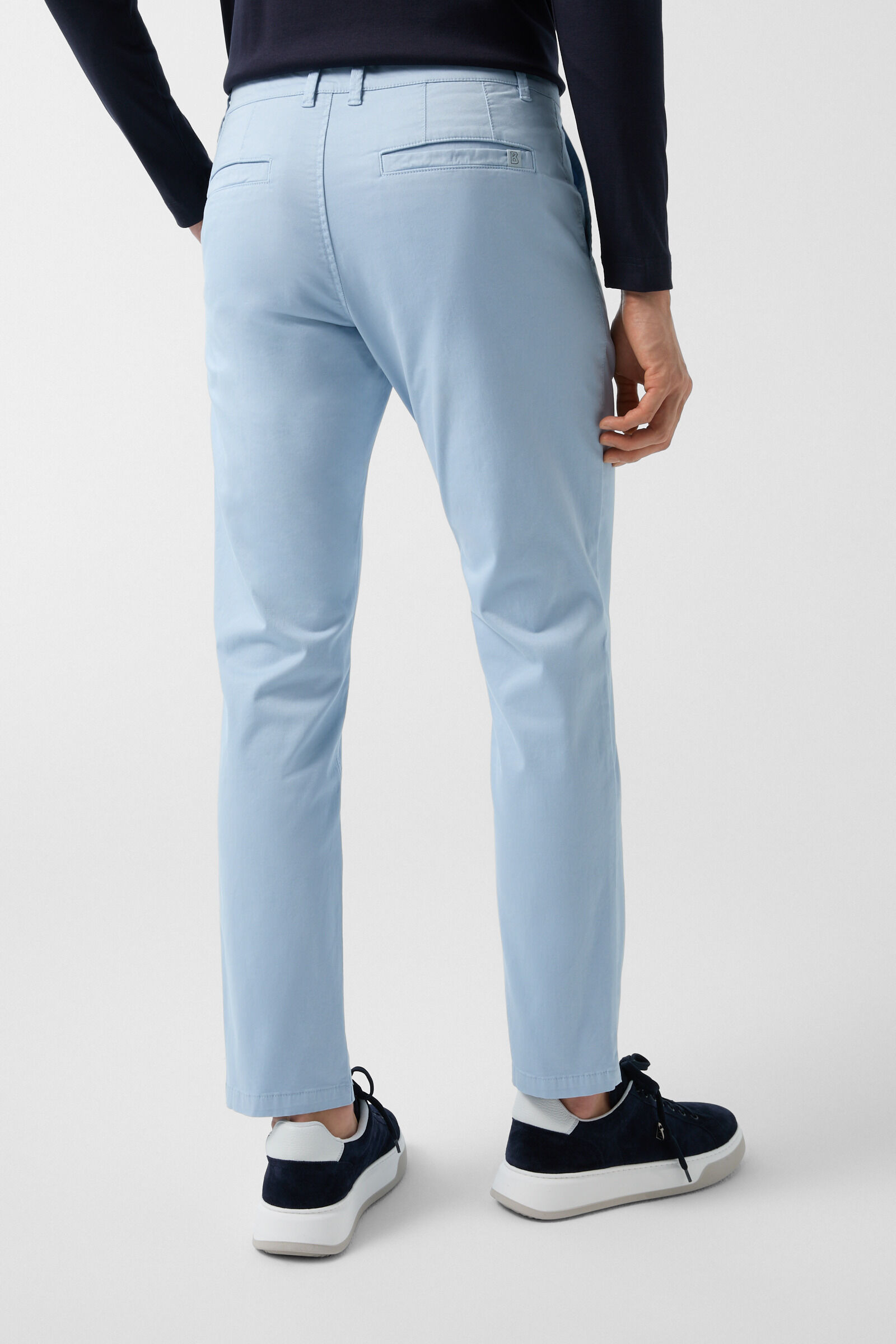 Chinos Nik in Light blue - 3