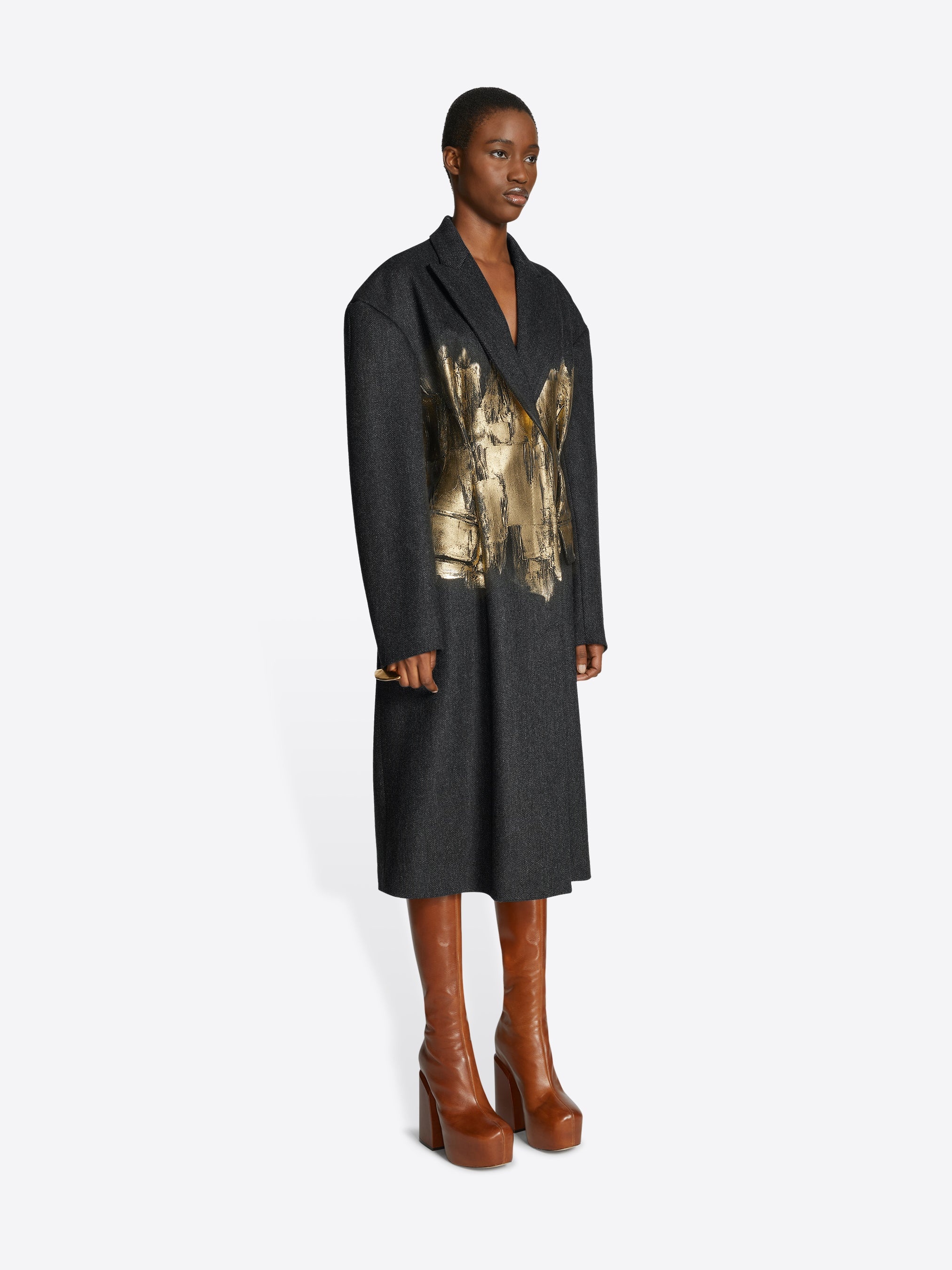HAND PAINTED COAT - 3