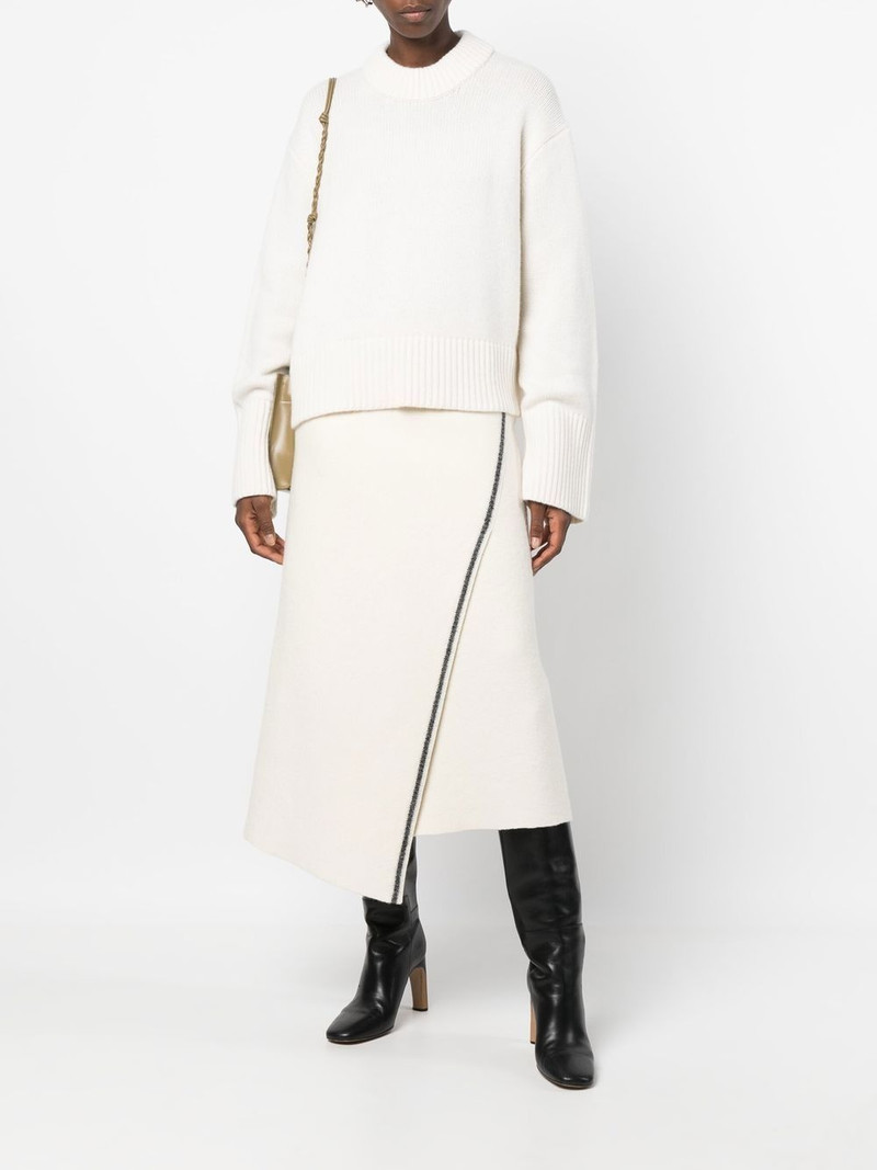 LISA YANG crew-neck cashmere jumper outlook