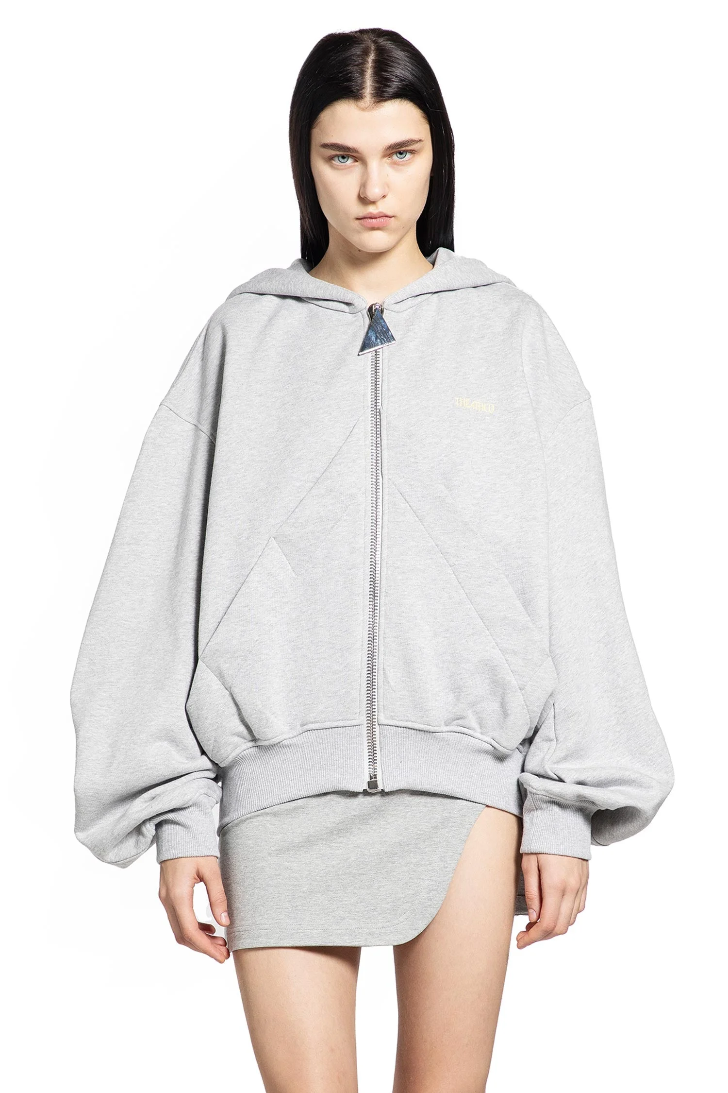 Double American Fleece Zip-up Hoodie - 1