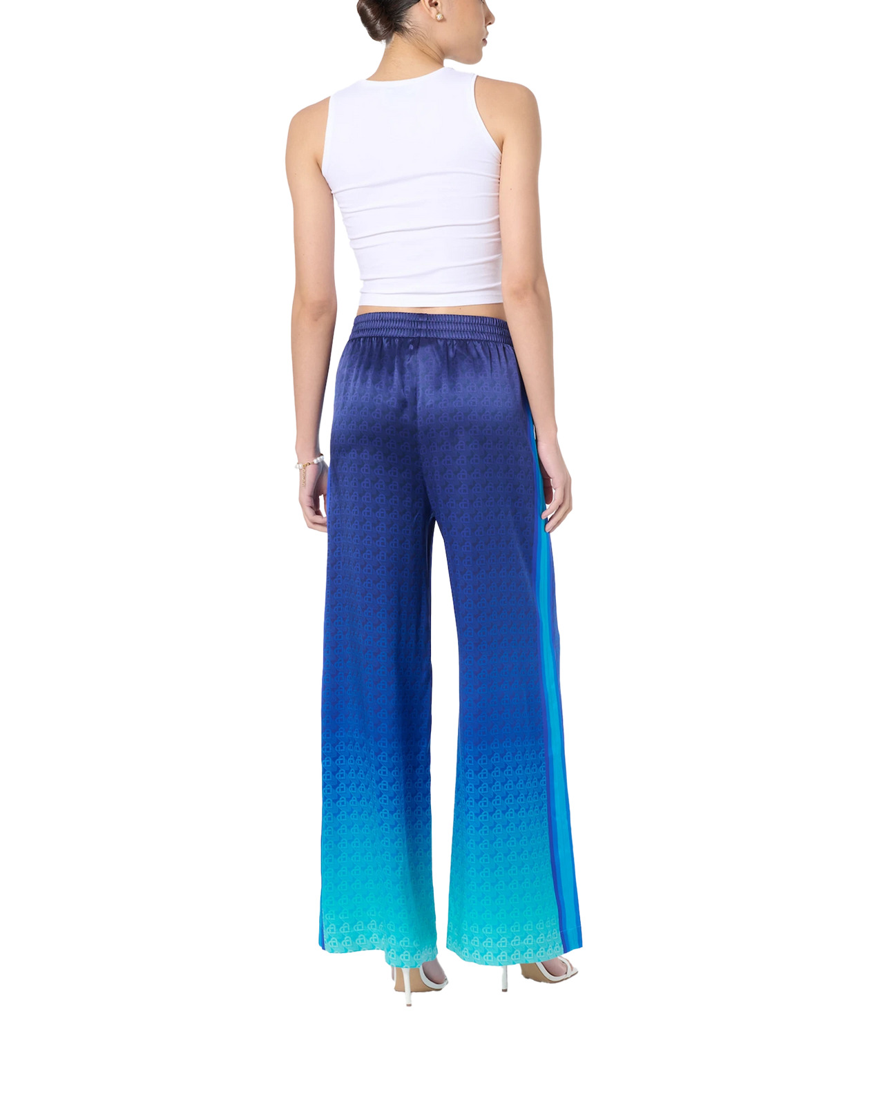 The Night View Wide Leg Trousers - 3