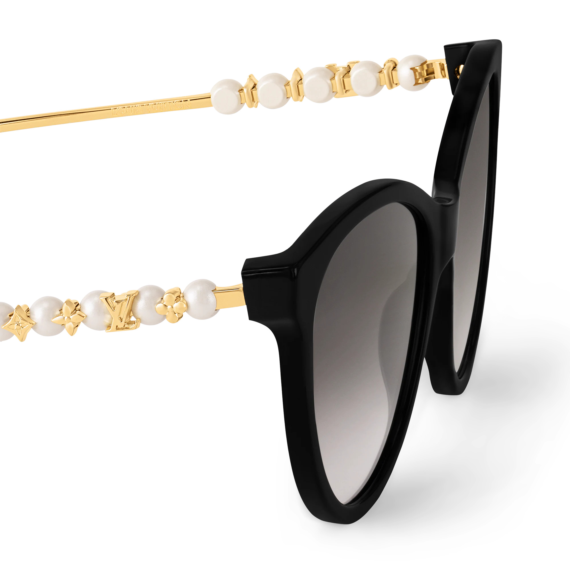 Minigram Pearl Cat Eye Sunglasses - 4