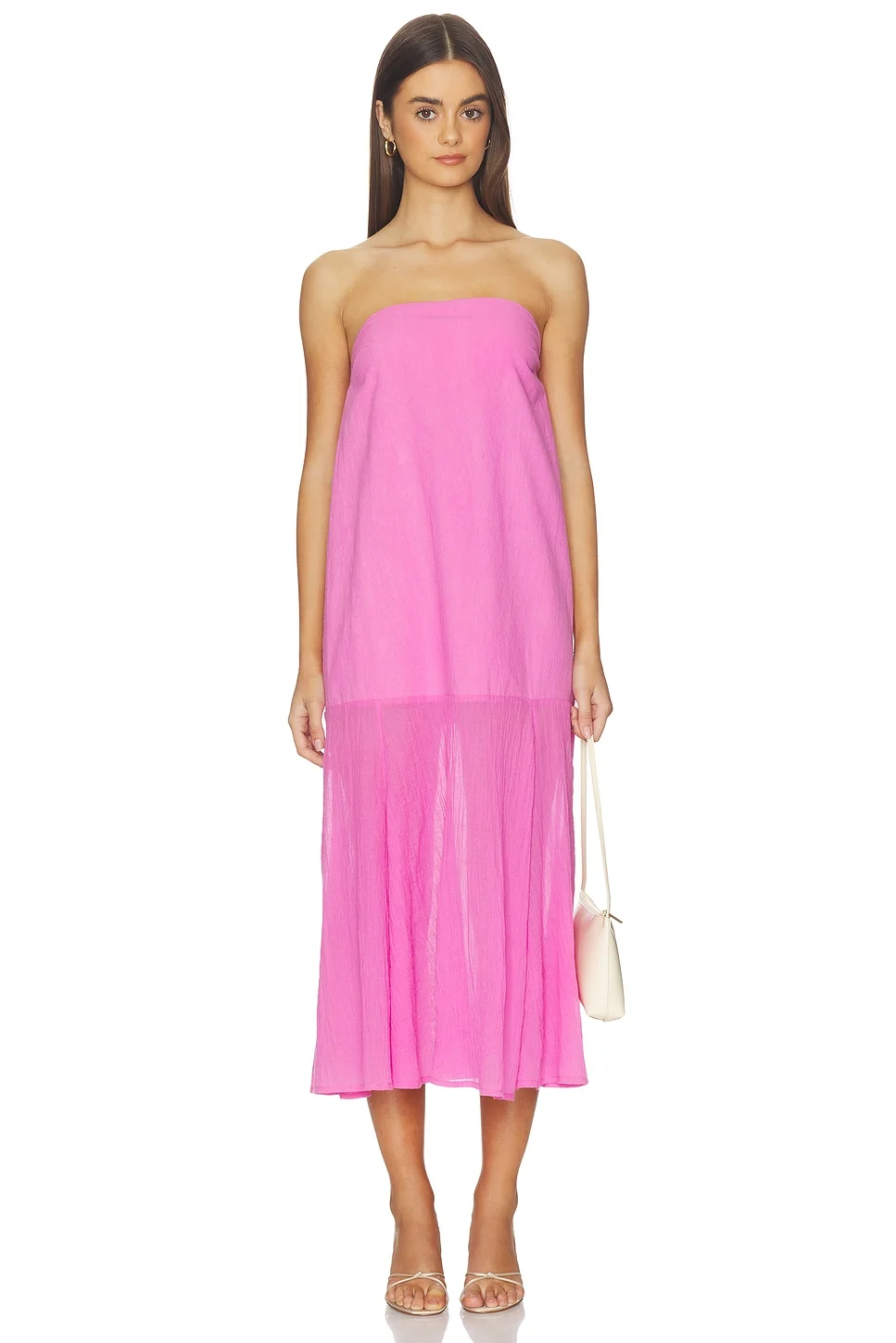 x free-est Sabeen Tube Midi Dress - 1