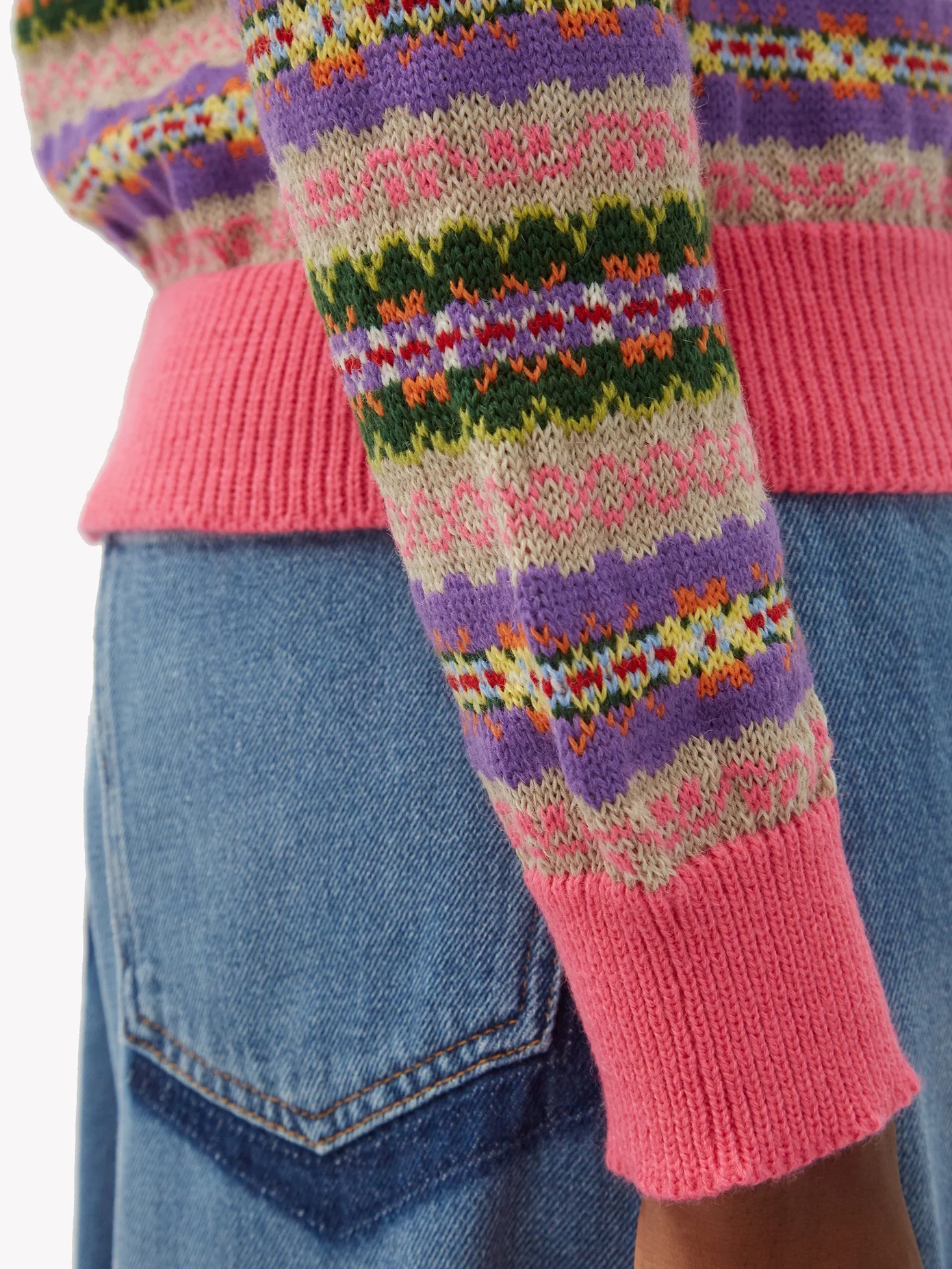 Fair Isle-jacquard wool cardigan - 4