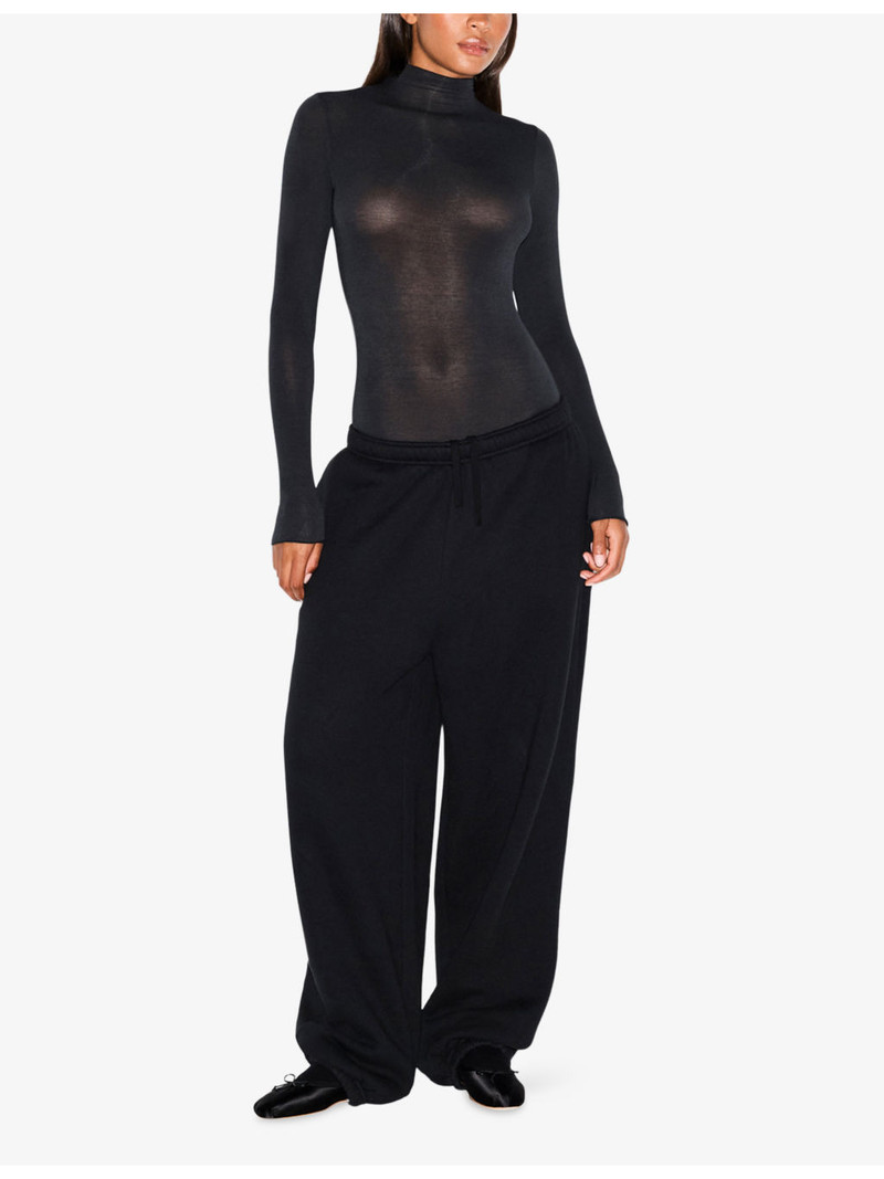 SKIMS Sheer Modal Long-Sleeve Jersey Bodysuit outlook