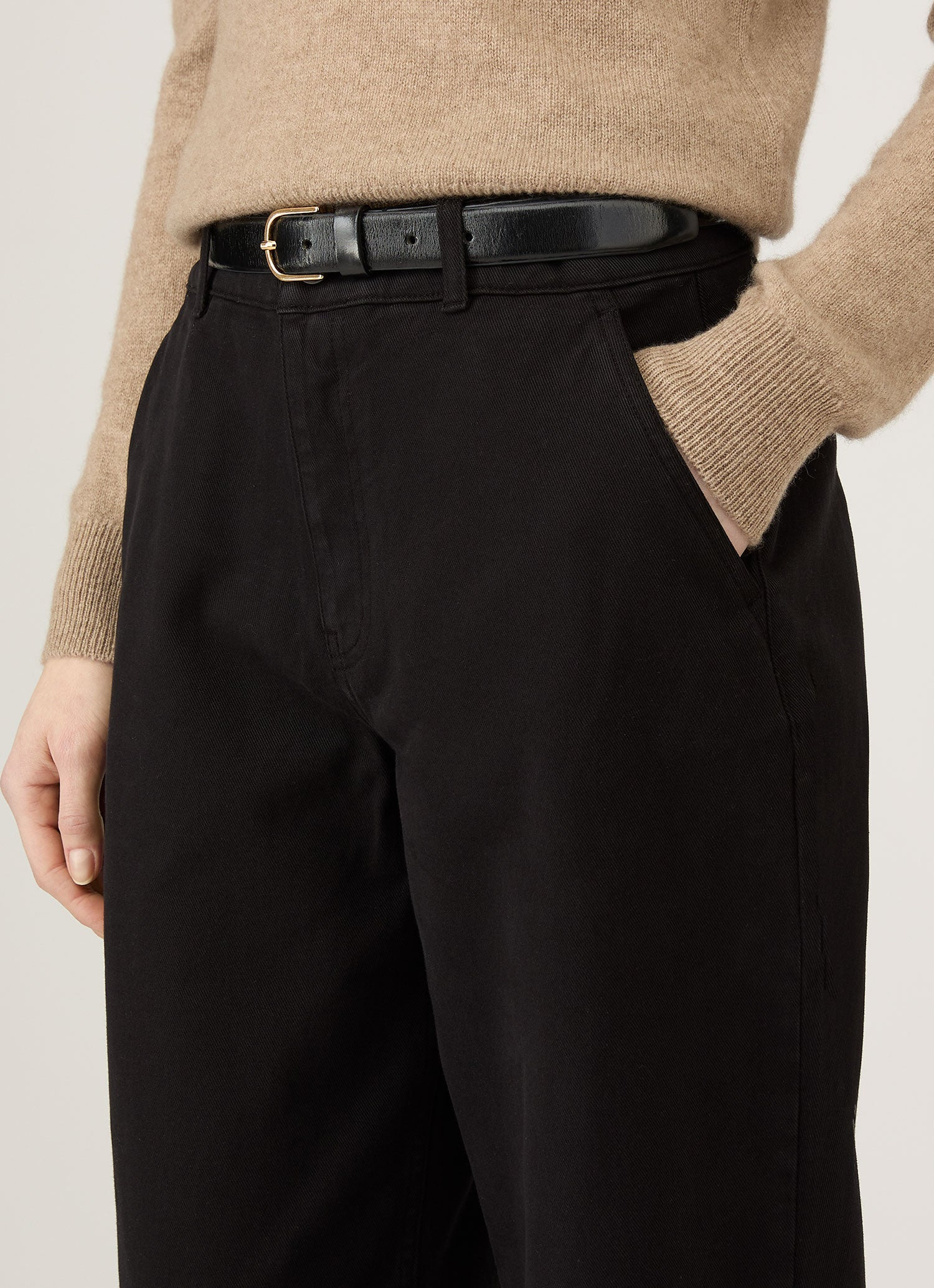 Cotton Tapered Trouser - 4