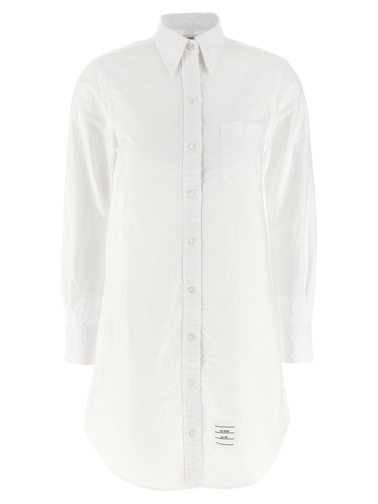Shirt Dress Dresses White - 1