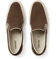 Cambridge Burnished-Leather Slip-On Sneakers - 16