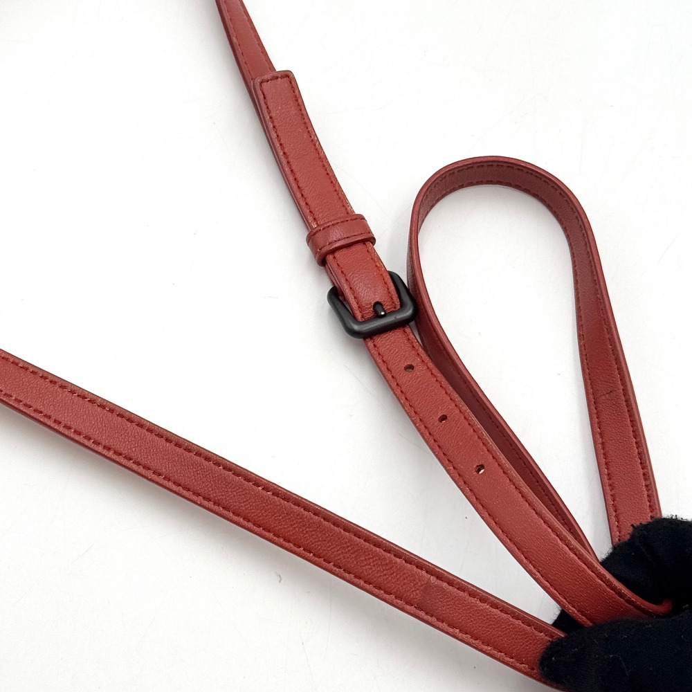 Bottega - Bottega Veneta Orange Square Crossbody Bag - 8