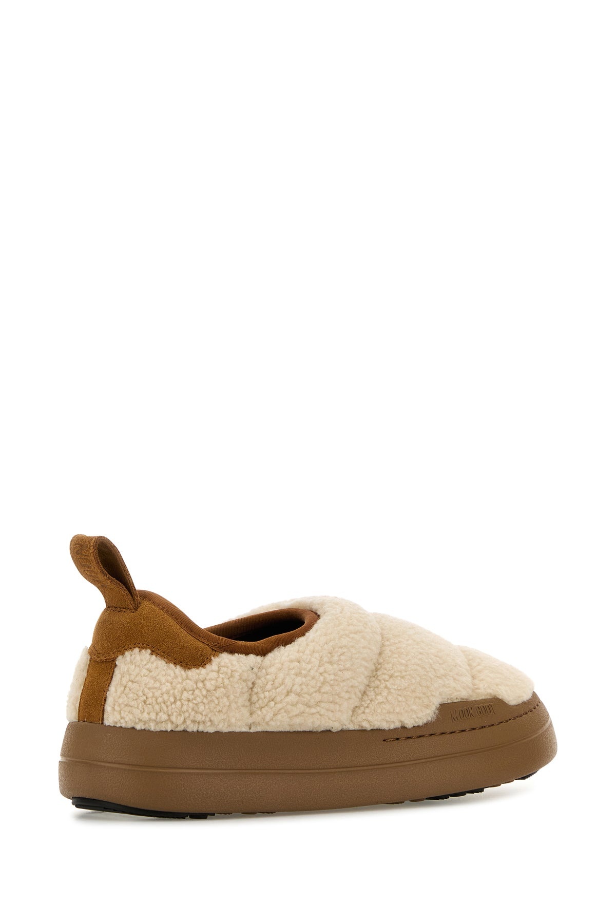 Sand teddy fabric MB Park Puffer slip on - 3