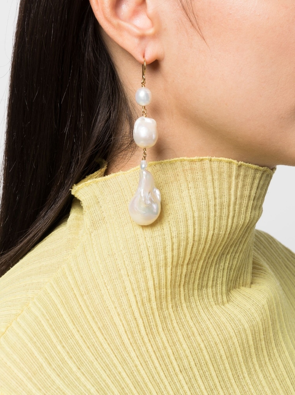 pearl drop earrings - 3