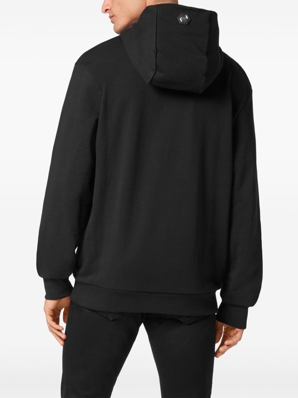 eagle-print hoodie - 4