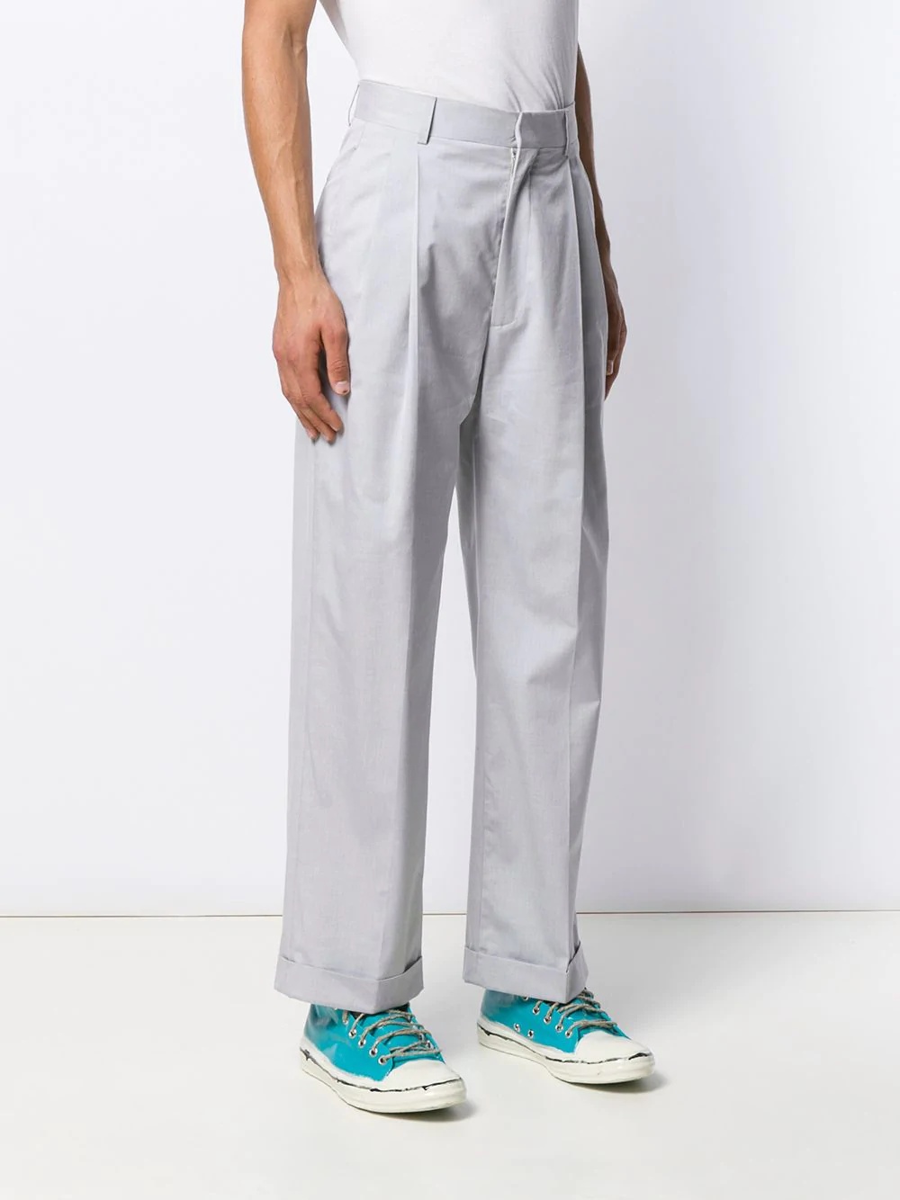 double pleated trousers - 3