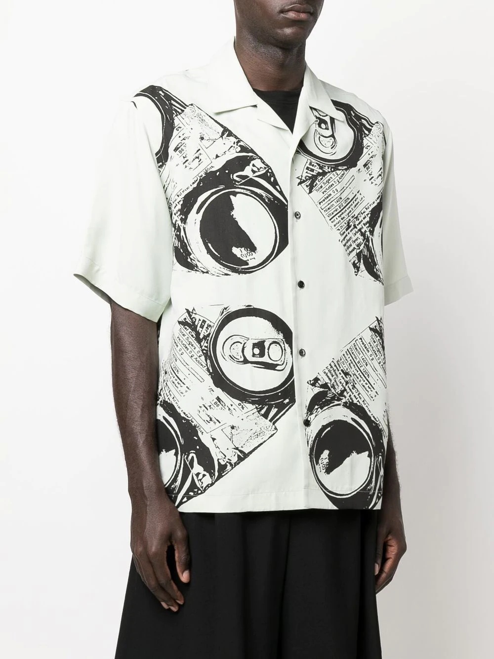 graphic-print short-sleeved shirt - 3