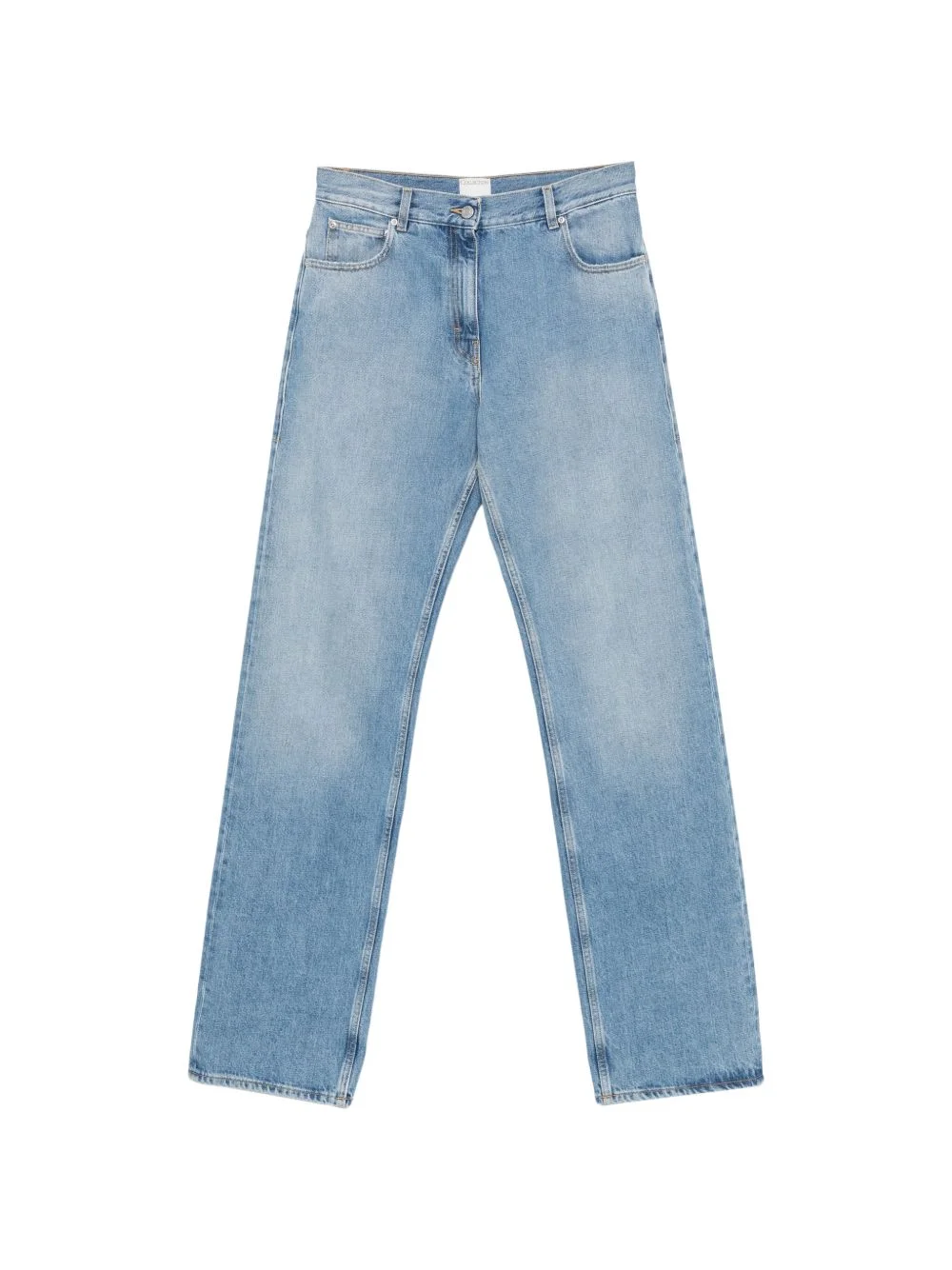 faded-effect jeans - 1