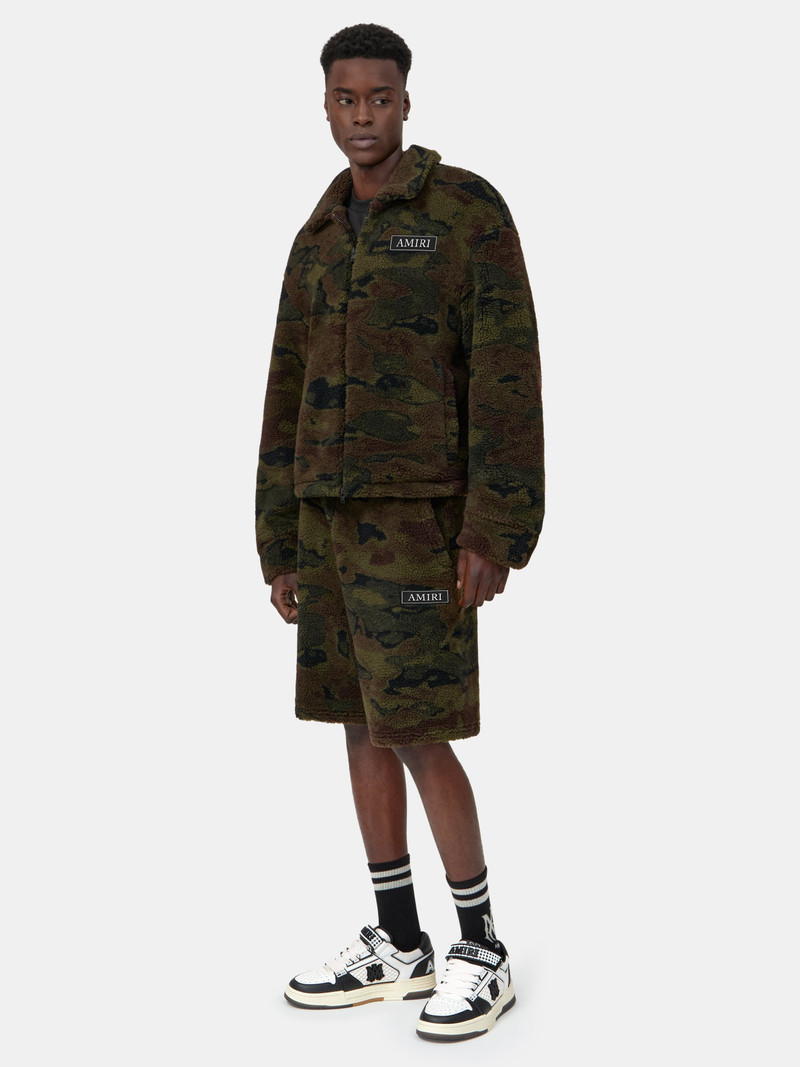 CAMO FLEECE SHORT 3