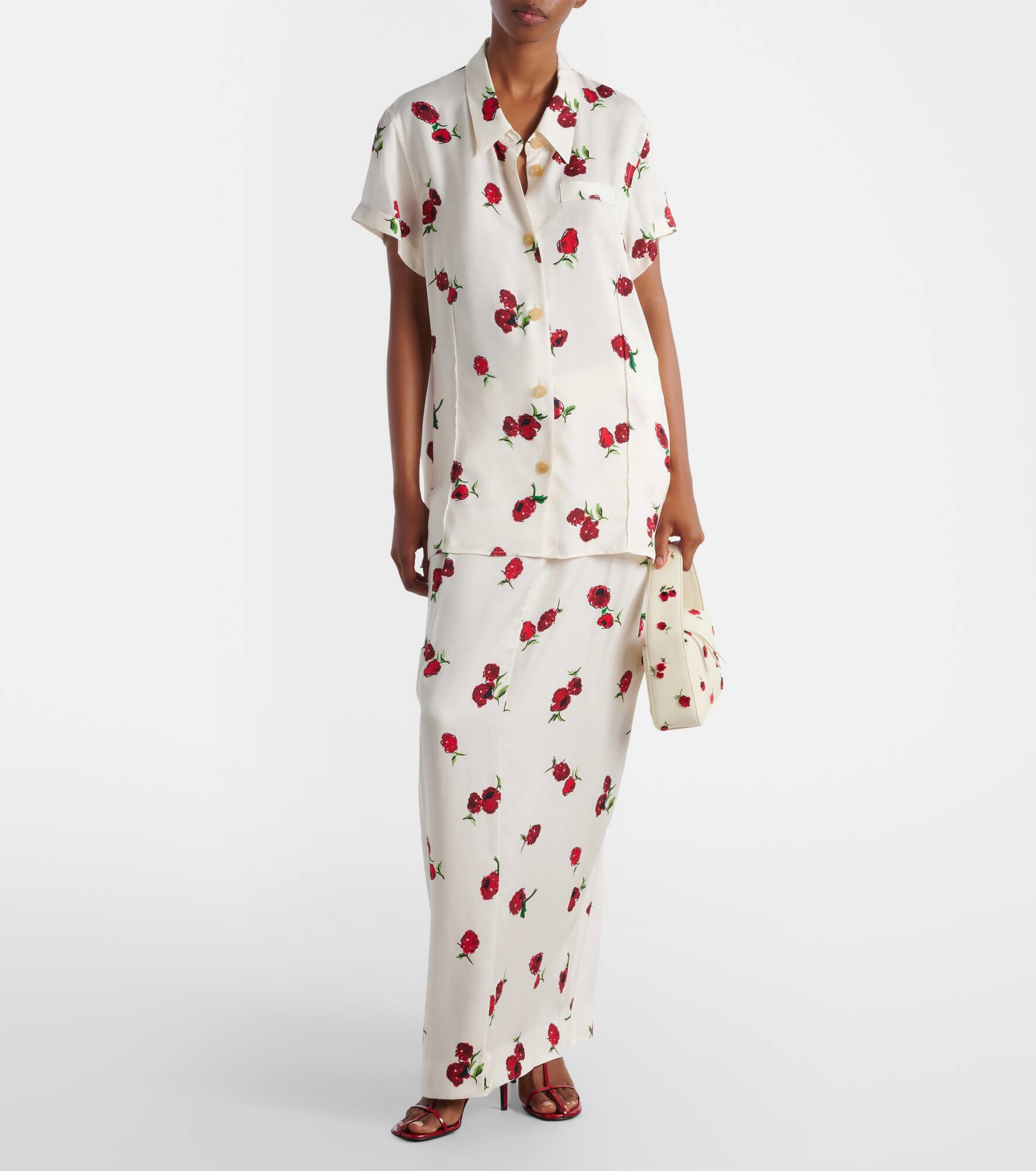 Keefe printed twill shirt - 2