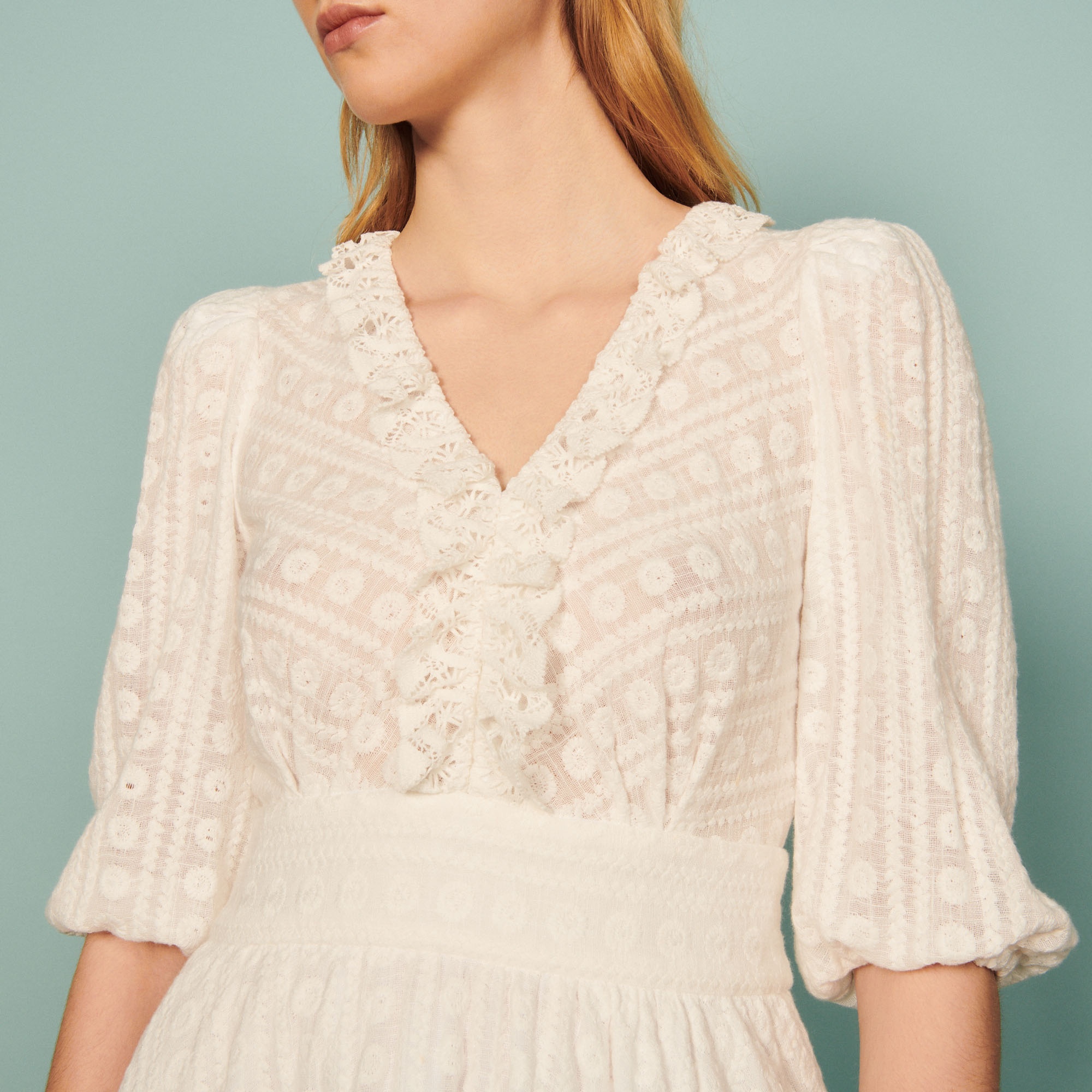 Broderie anglaise dress - 5