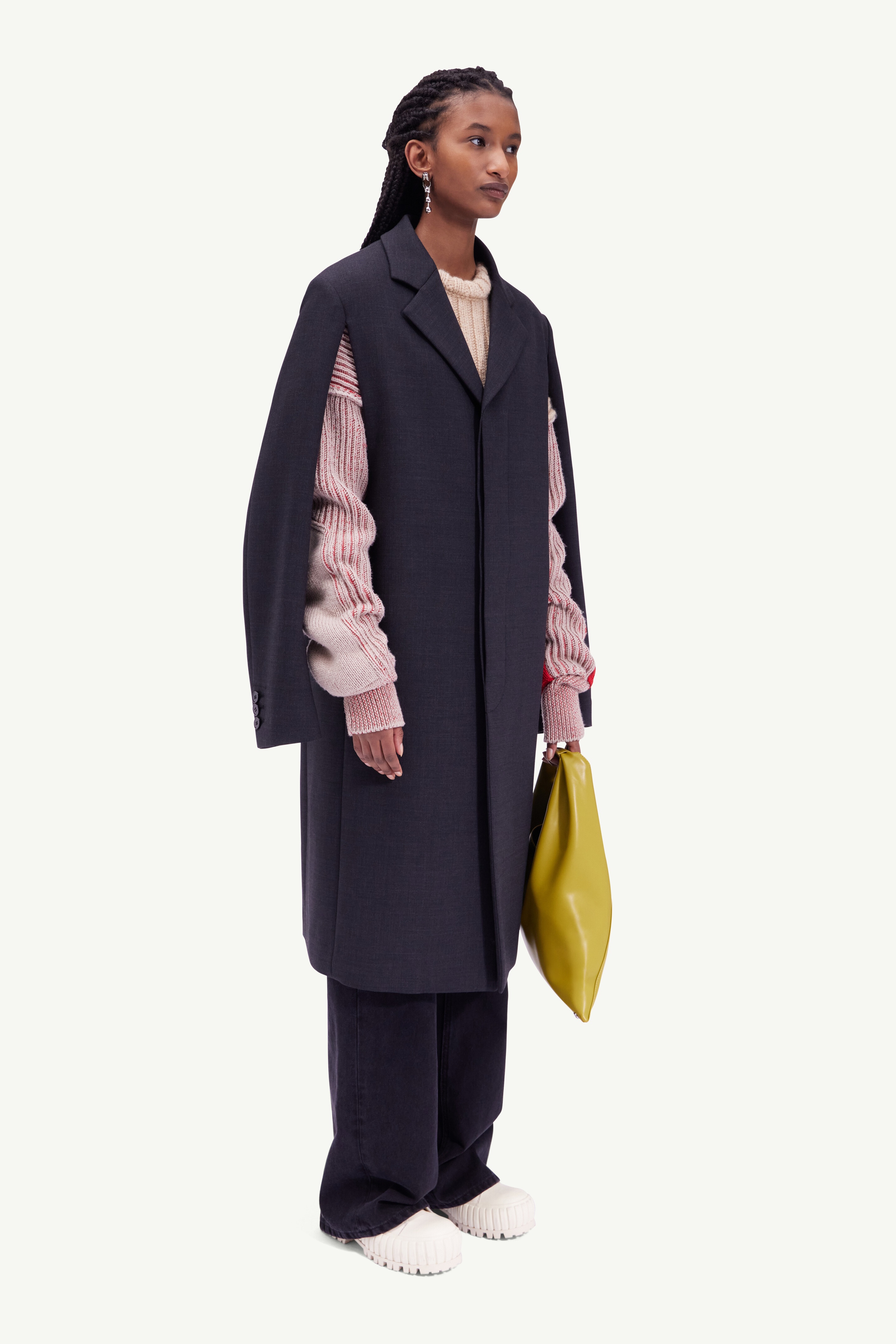 Techno wool coat - 4