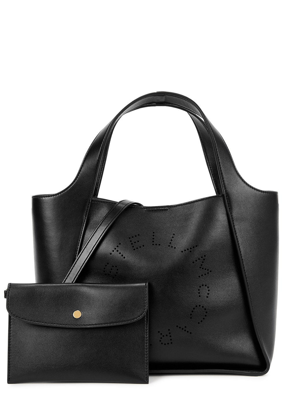 Stella Logo faux leather tote - 7