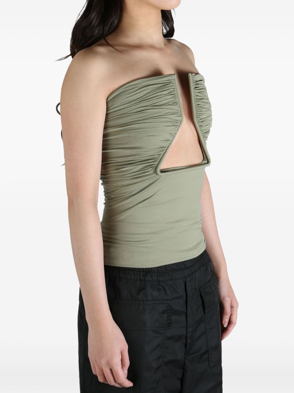 Prong bustier top - 2