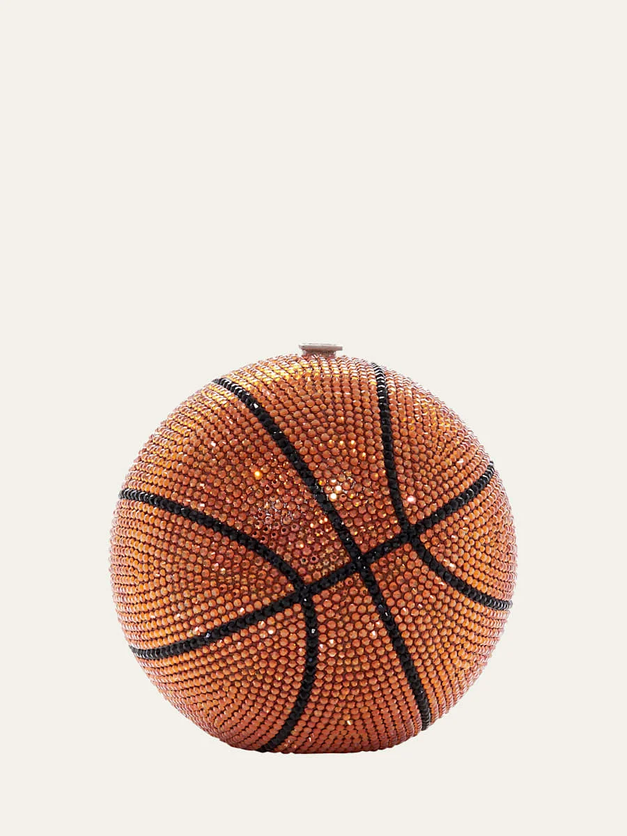 Basketball Crystal Sphere Clutch Bag - 1