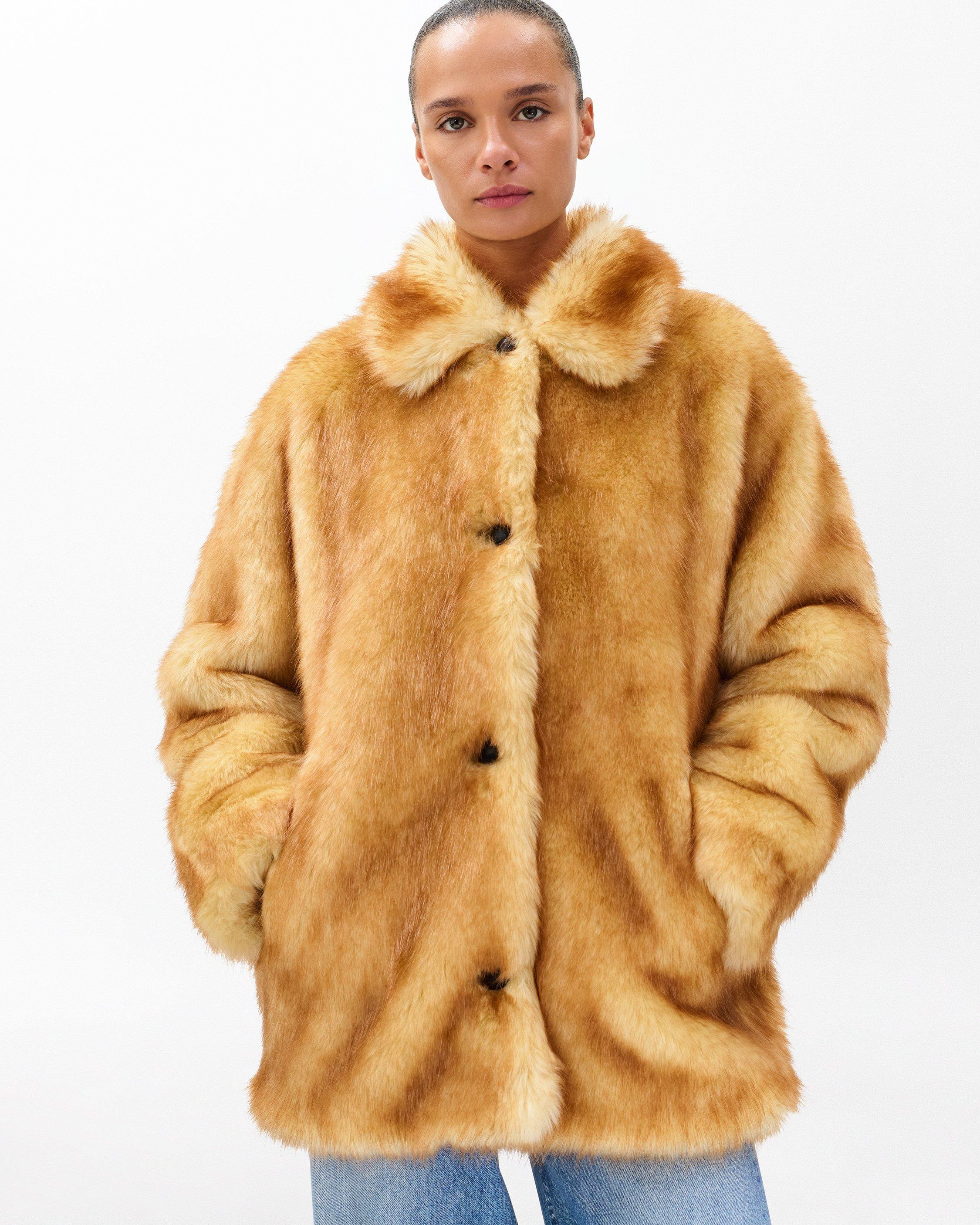 Brenna Faux Fur Jacket - 4